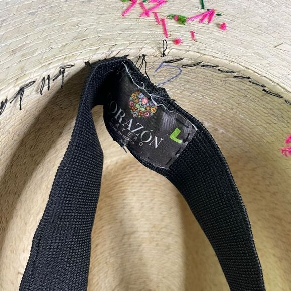 Corazon Playero Exclusive Cactus Embroidered Sun Hat main image 5